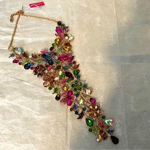 NWT Christian Siriano Rhinestone Necklace
